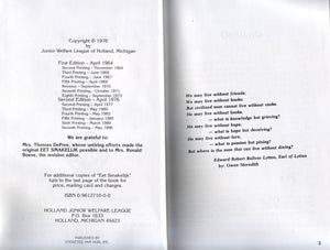 Eet Smakelijk: A Collection of Recipes by Junior Welfare League of Holland, Michigan,Used