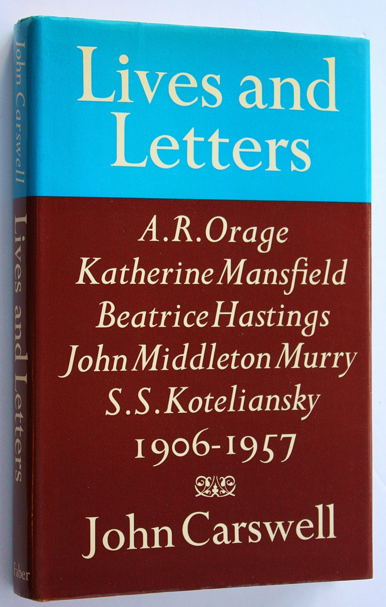 Lives And Letters: Literary Reminiscence,Used