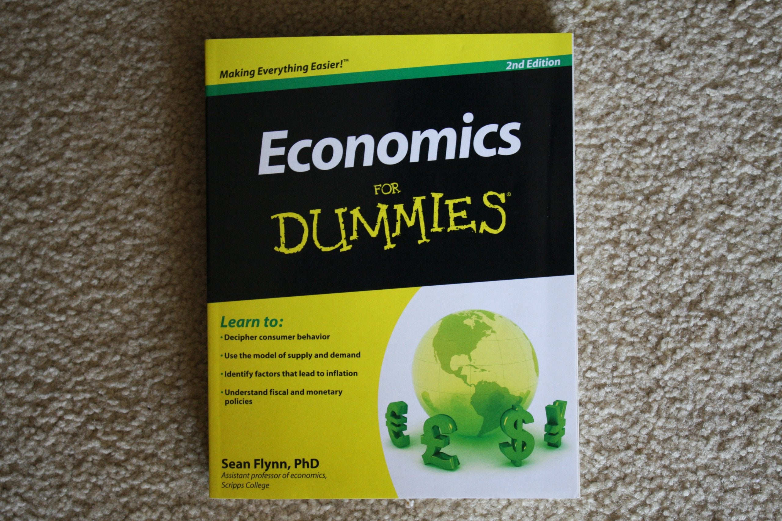 Economics For Dummies 2Nd E,Used