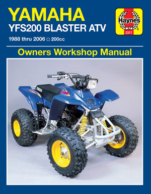 Yamaha YFS200 Blaster ATV (88  06) Haynes Repair Manual (Paperback),Used
