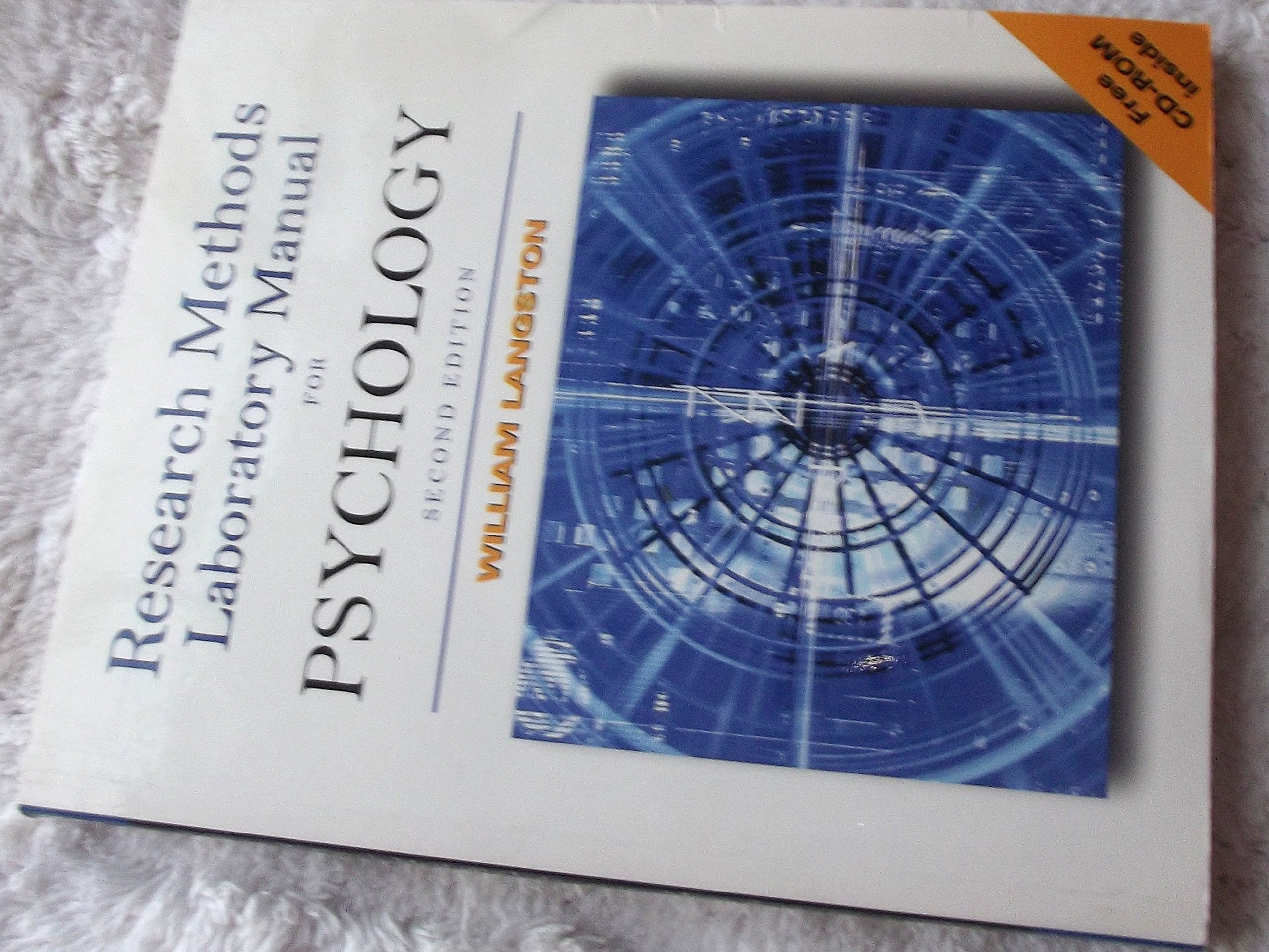 Research Methods Laboratory Manual for Psychology (with CDROM and InfoTrac),Used
