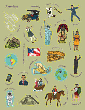 The Big History Timeline Stickerbook: From the Big Bang to the present day; 14 billion years on one amazing timeline!,New