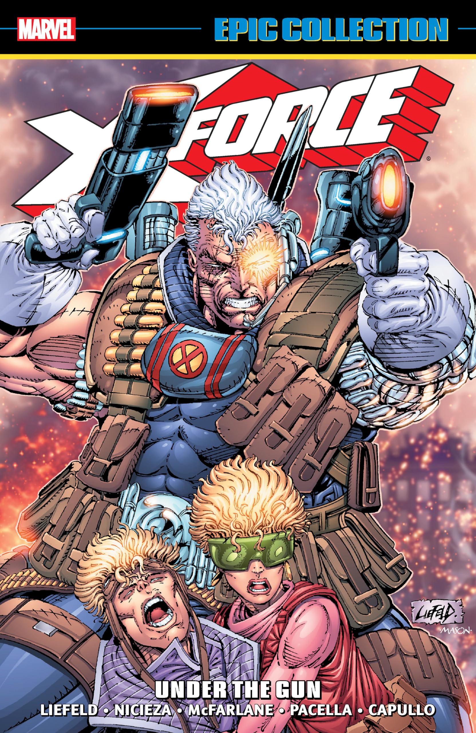 XFORCE EPIC COLLECTION: UNDER THE GUN,Used