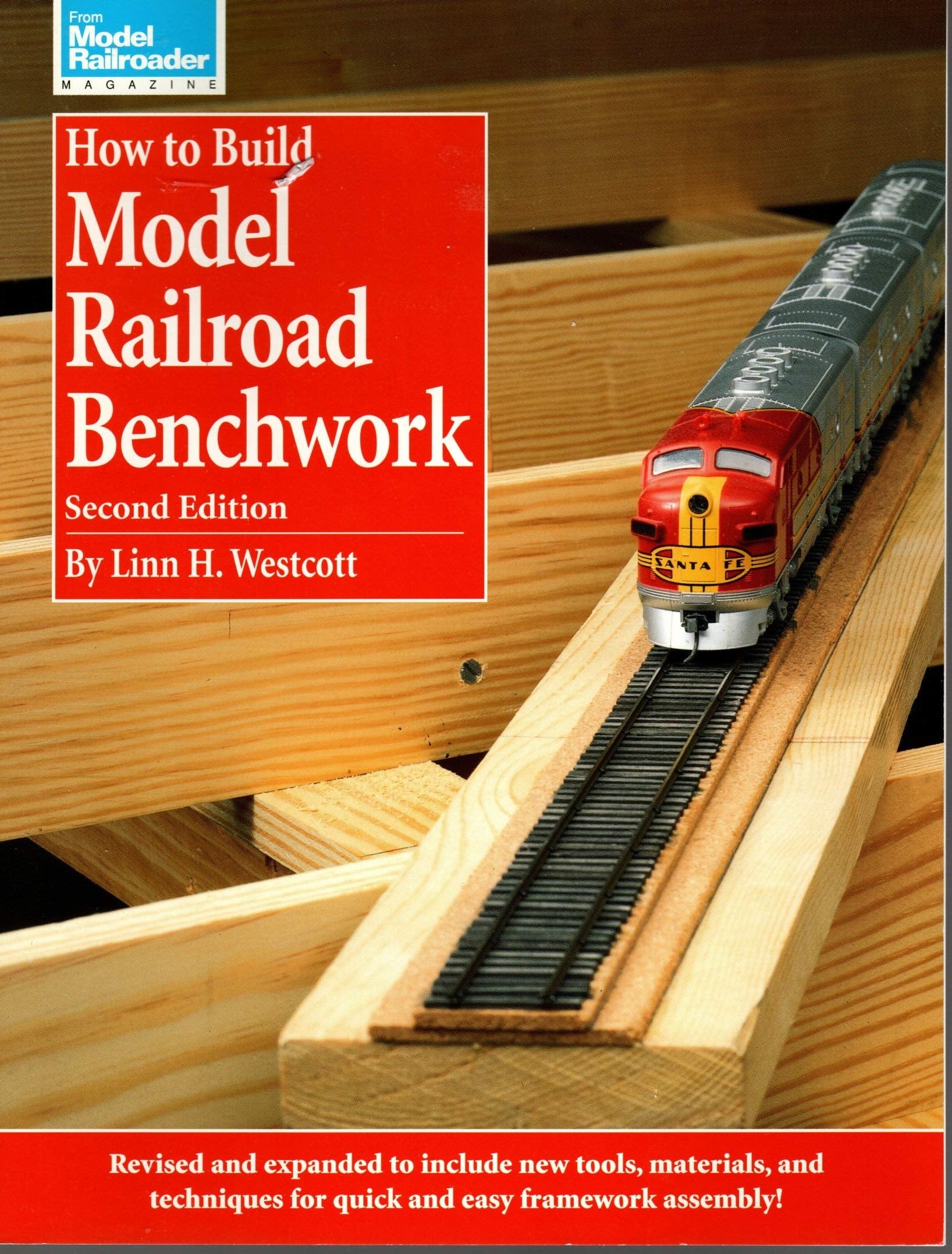 How to Build Model Railroad Benchwork, Second Edition (Model Railroader),New