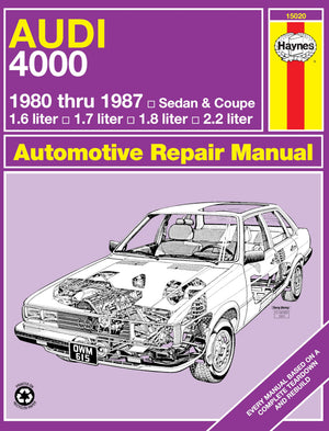 Audi 4000 8087 (Haynes Repair Manuals)