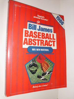 Bill James Baseball Abstract, 1986,Used