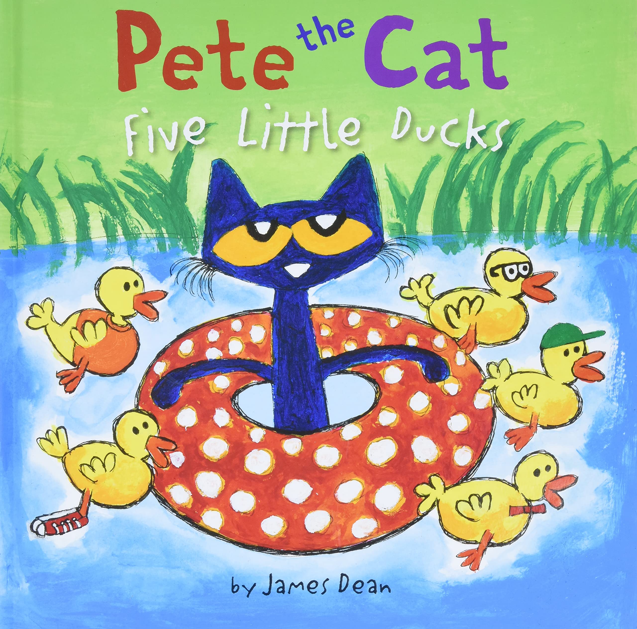 Pete The Cat: Five Little Ducks: An Easter And Springtime Book For Kids-used