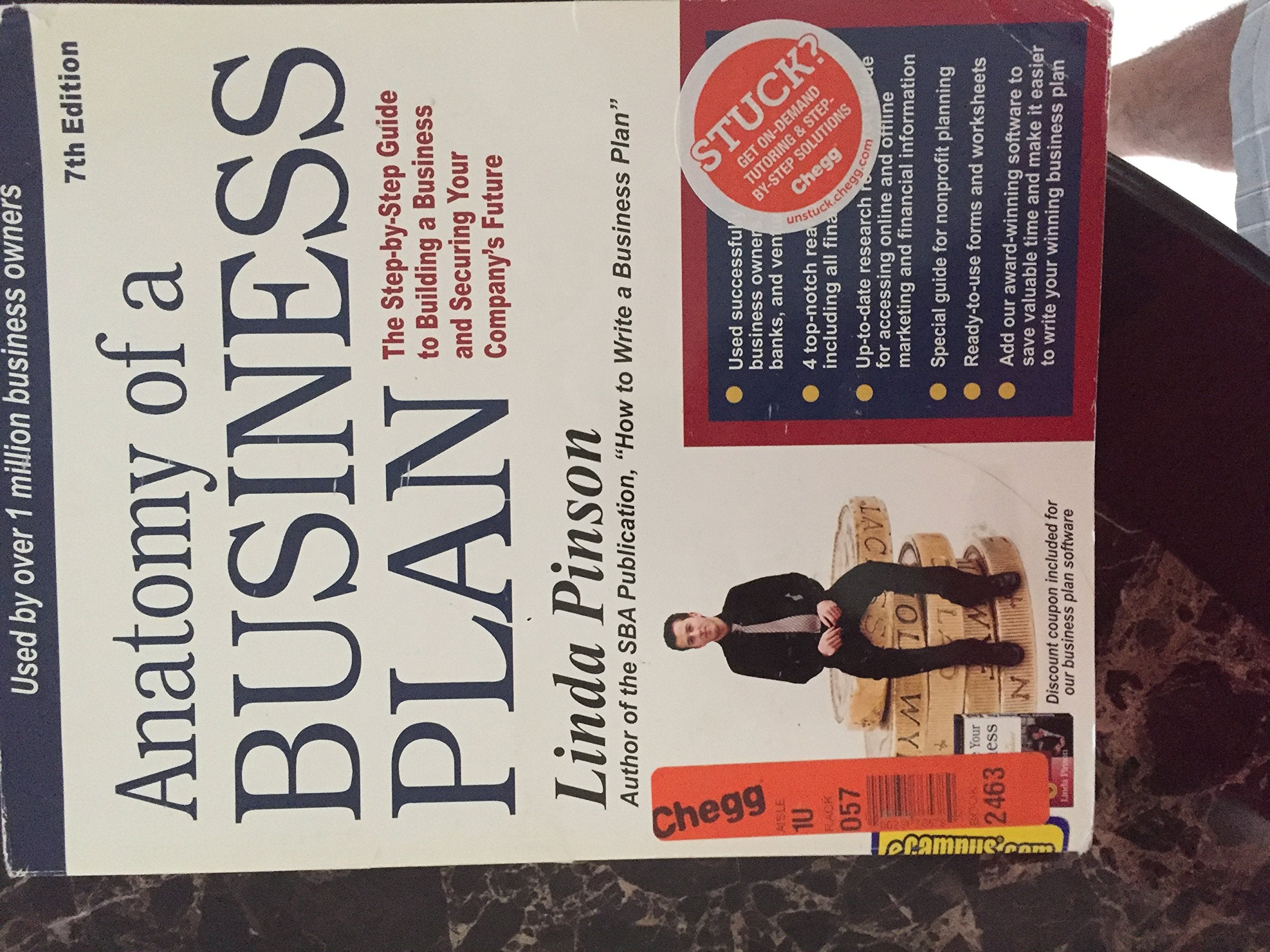 Anatomy of a Business Plan: The StepbyStep Guide to Building a Business and Securing Your Company's Future,Used