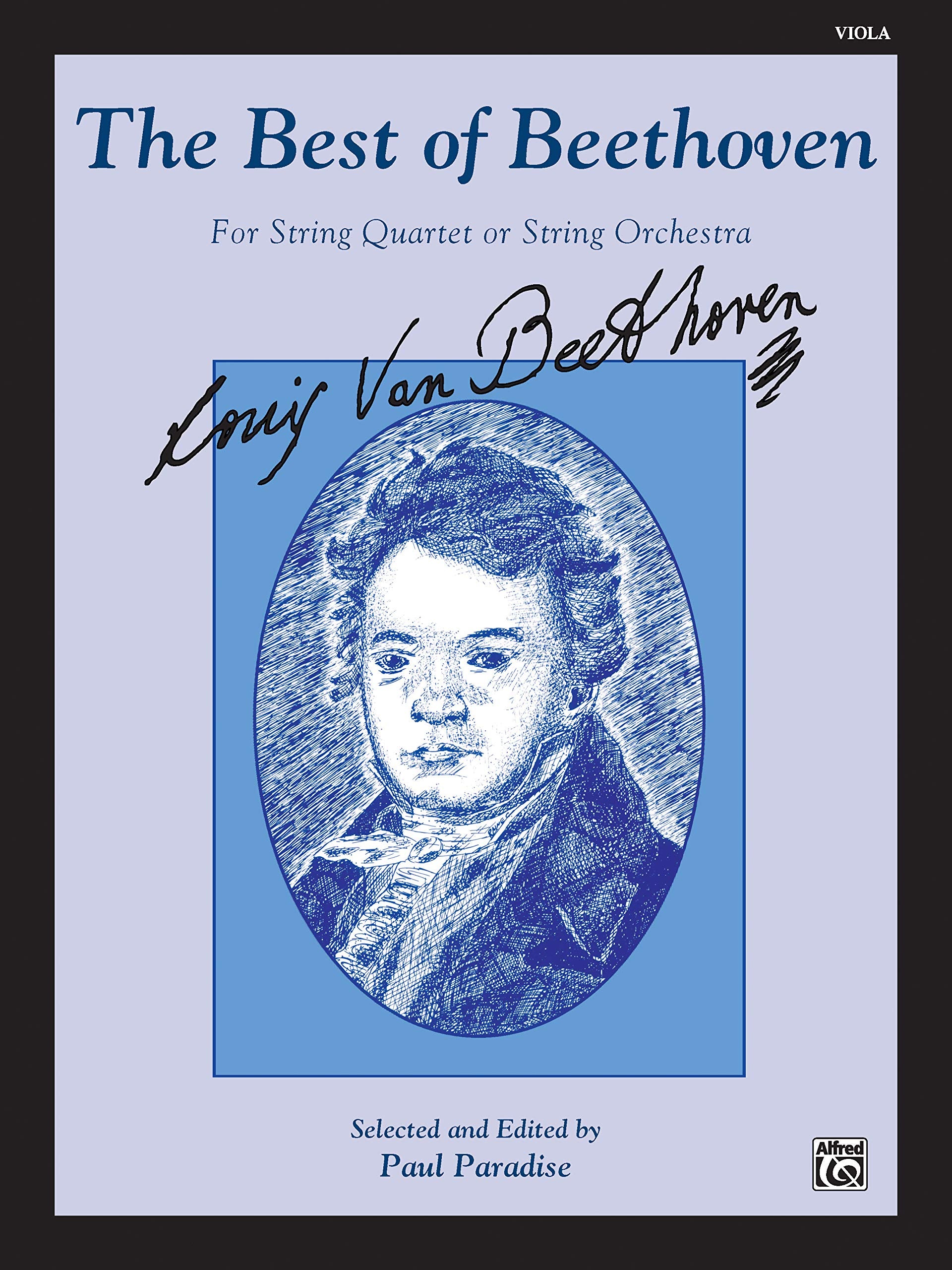 The Best of Beethoven (For String Quartet or String Orchestra): Viola,Used