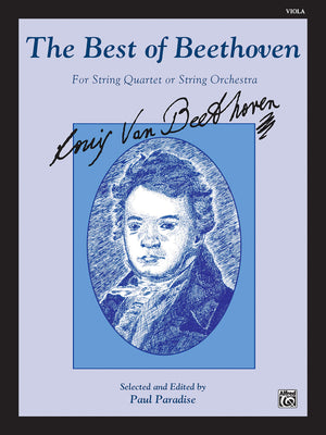 The Best of Beethoven (For String Quartet or String Orchestra): Viola,Used