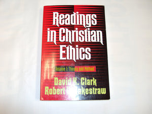 Readings In Christian Ethics: Theory And Method-used