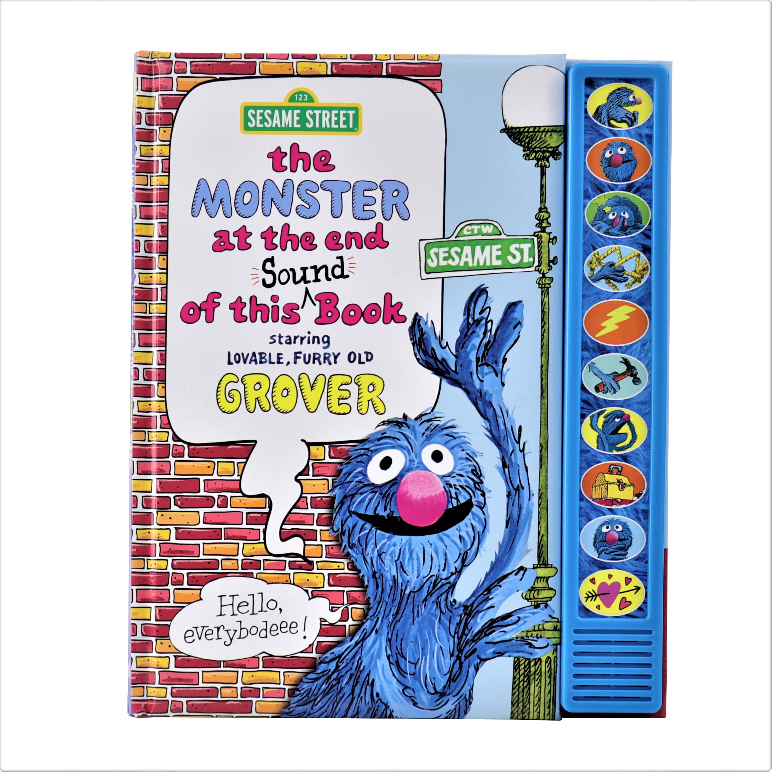 Sesame Street  The Monster At The End Of This Sound Book With Grover  Pi Kids (Playasound)