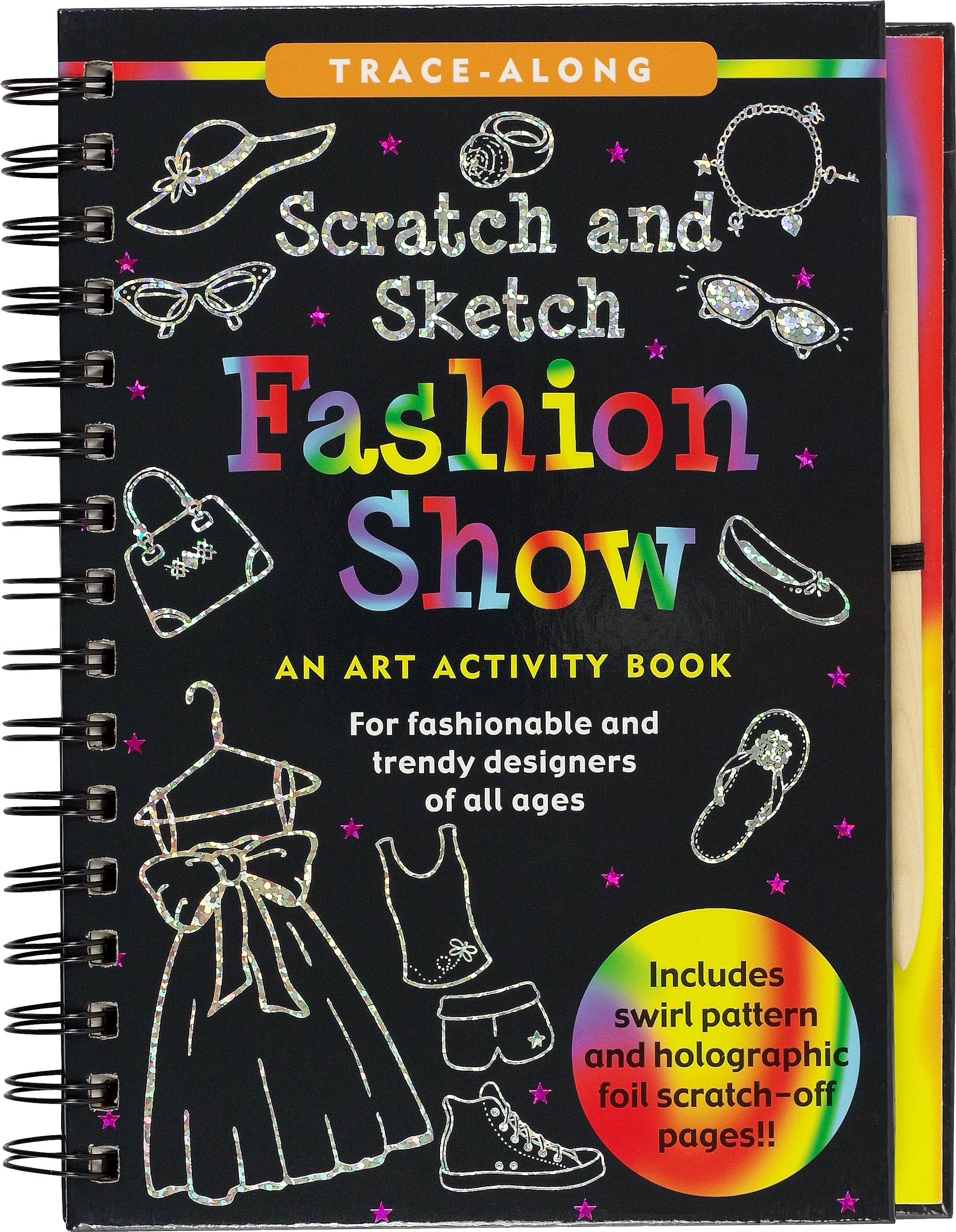Scratch & Sketch Fashion Show (Trace Along),Used