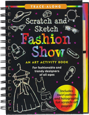 Scratch & Sketch Fashion Show (Trace Along),Used