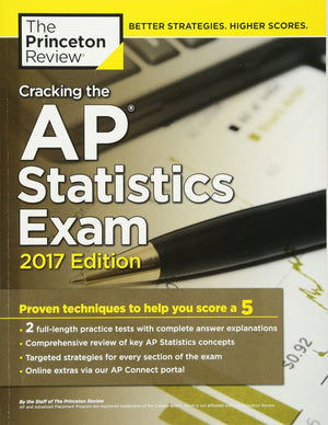 Cracking the AP Statistics Exam, 2017 Edition: Proven Techniques to Help You Score a 5 (College Test Preparation),Used