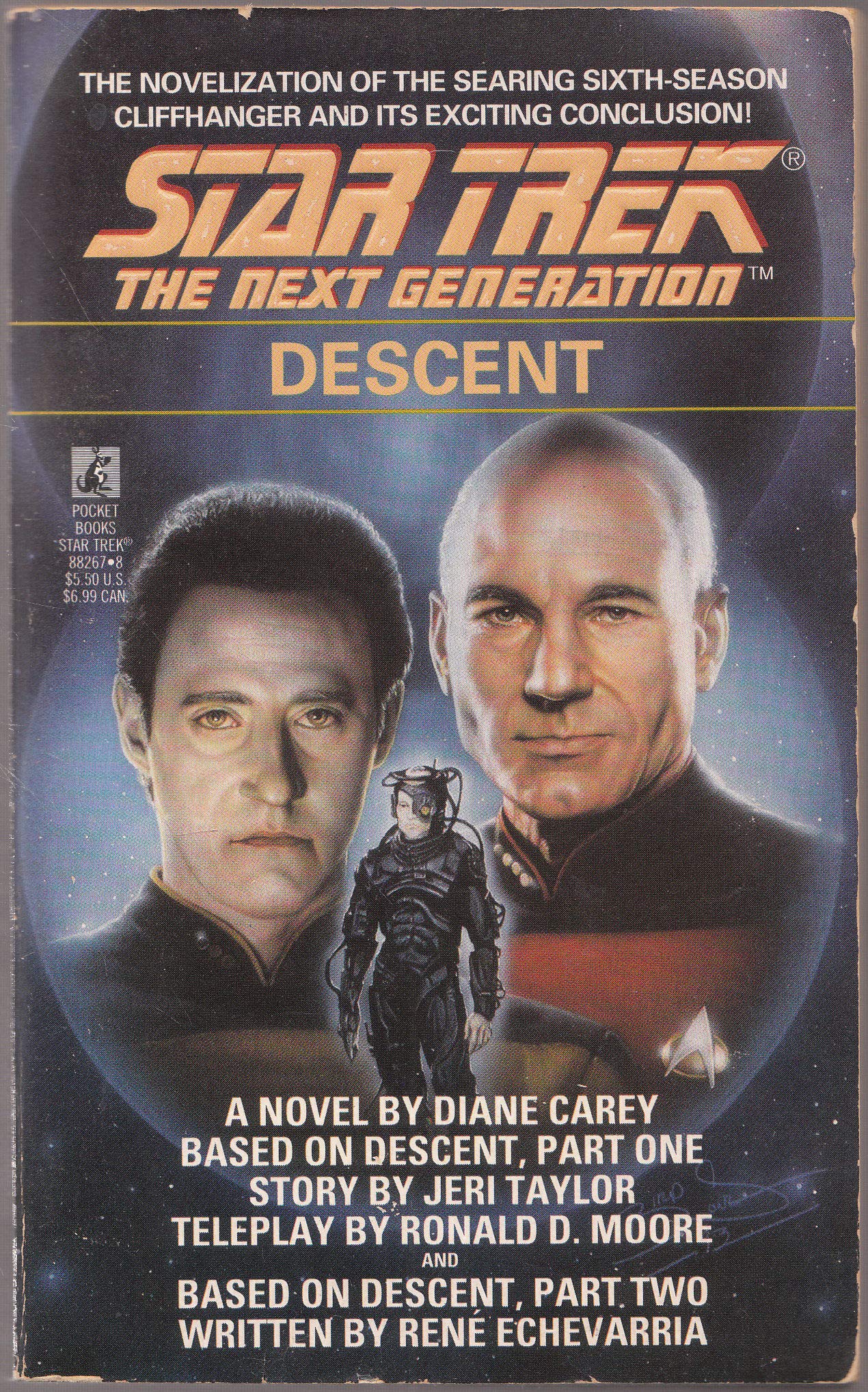 Descent (Star Trek: The Next Generation),Used