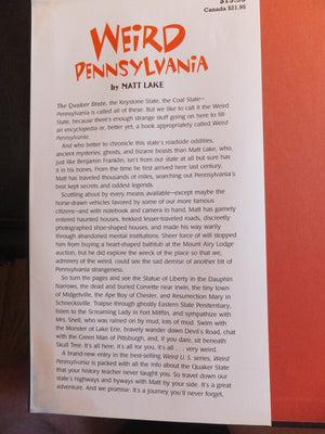 Weird Pennsylvania: Your Travel Guide to Pennsylvania's Local Legends and Best Kept Secrets (Volume 10),Used