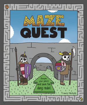 Maze Quest: (Adventure Books For Kids, Children?S Fantasy Books, Interactive Kids Books, Activity Book For Kids)