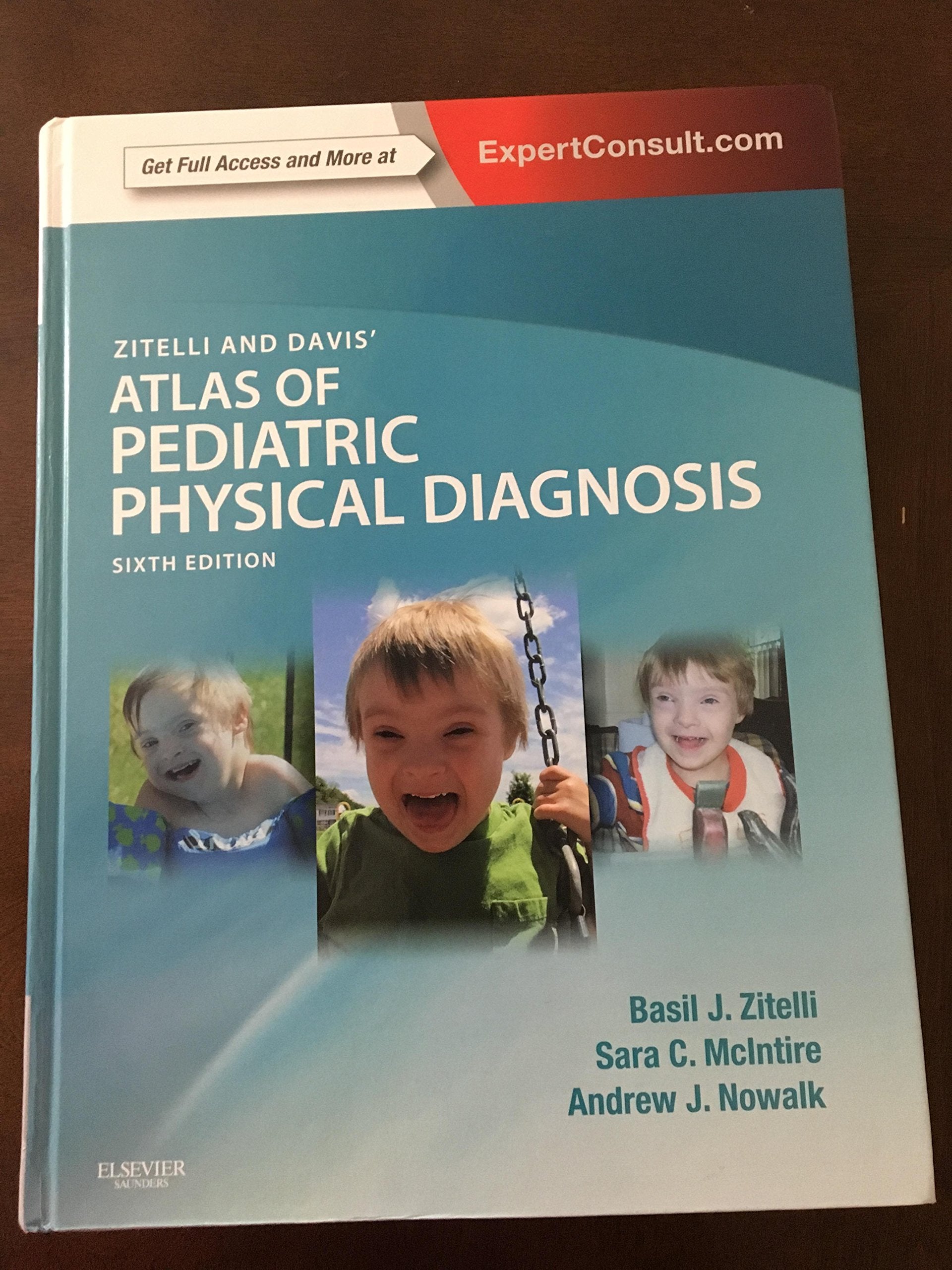 Zitelli and Davis' Atlas of Pediatric Physical Diagnosis: Expert Consult  Online and Print (Zitelli, Atlas of Pediatric Physica,Used