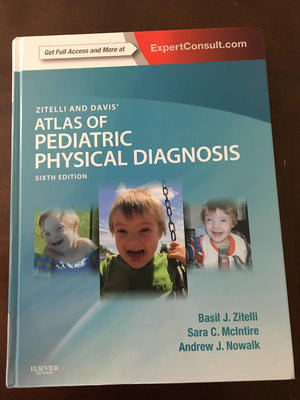 Zitelli and Davis' Atlas of Pediatric Physical Diagnosis: Expert Consult  Online and Print (Zitelli, Atlas of Pediatric Physica,Used