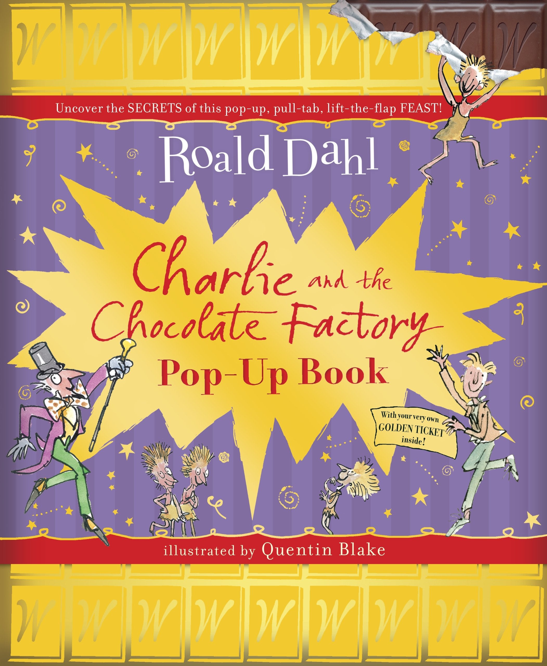 Charlie and the Chocolate Factory PopUp Book. Roald Dahl,Used