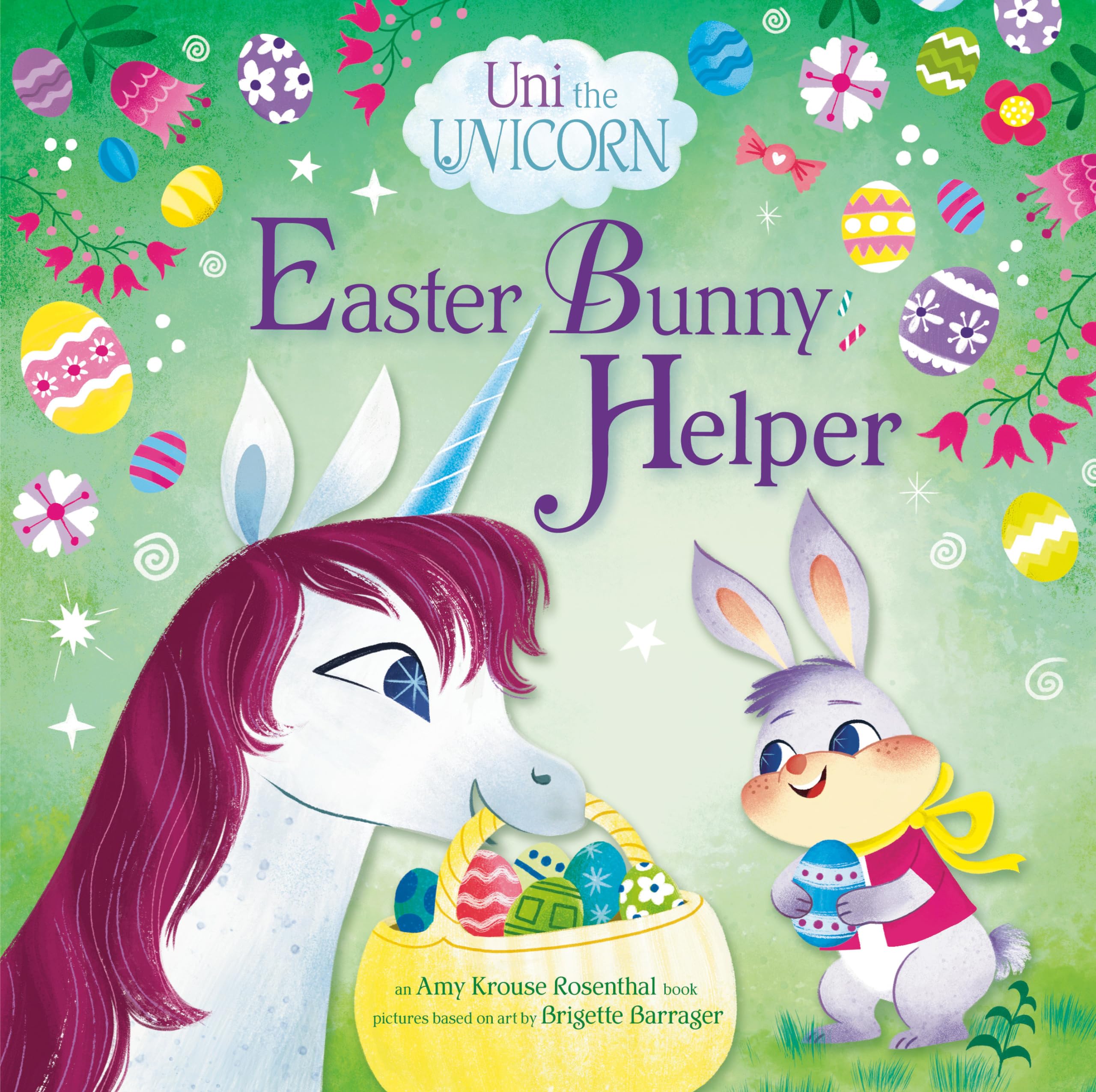 Uni The Unicorn: Easter Bunny Helper,New
