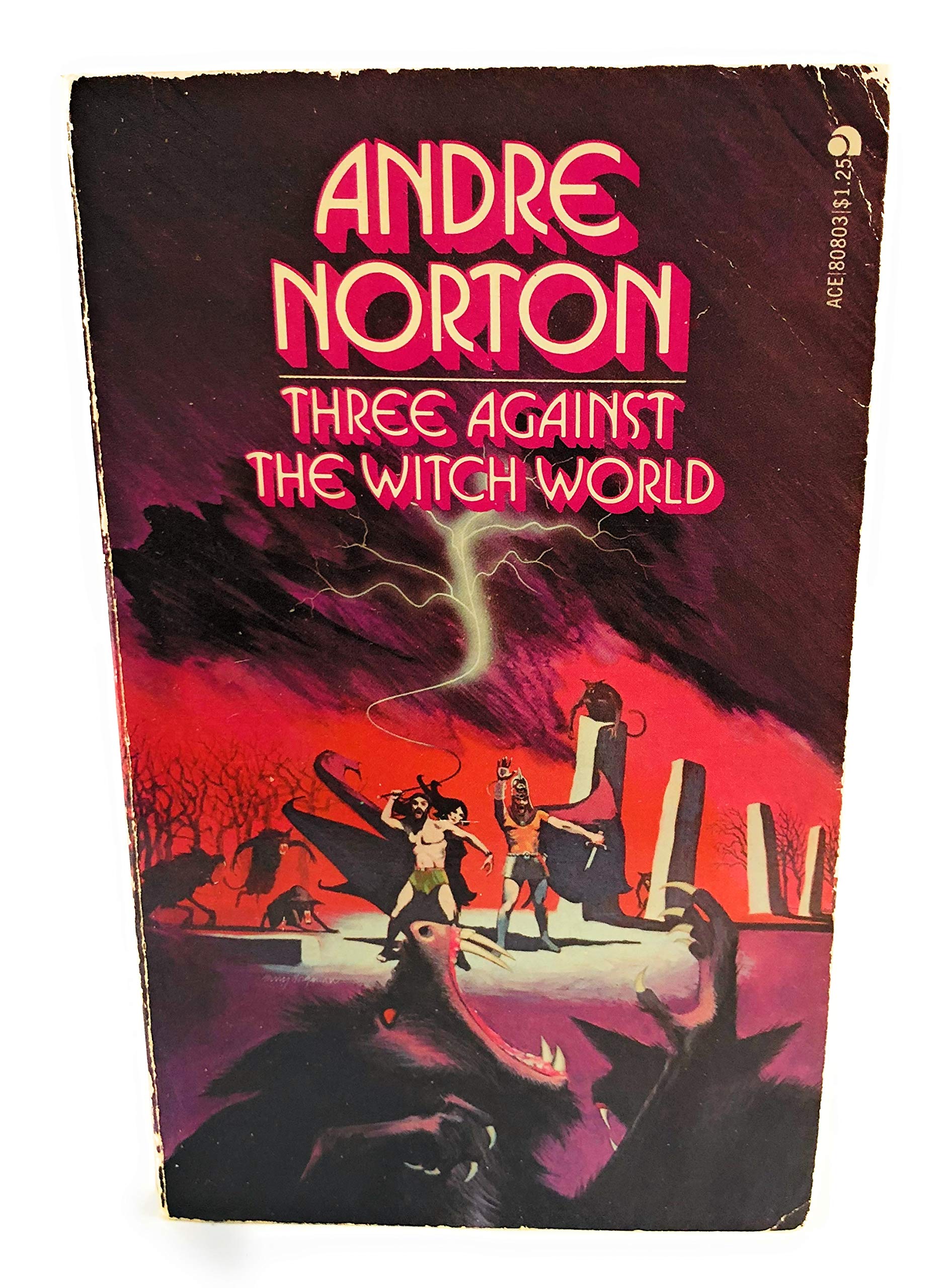 Three Against The Witch World : Ace F332,Used