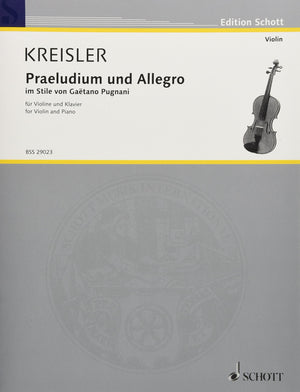 Praeludium and Allegro: in Style of Gaetano Pugnani,Used