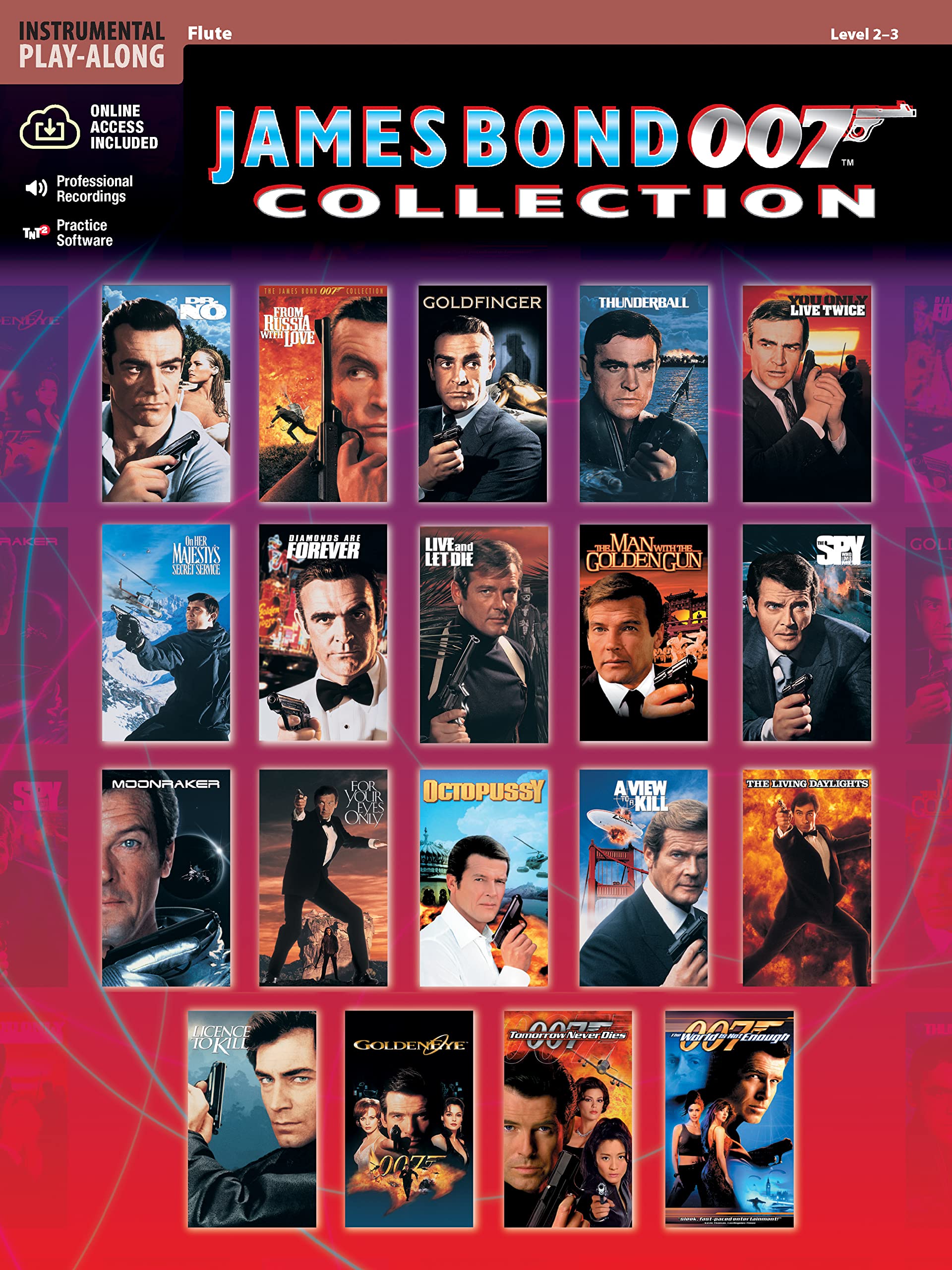 James Bond 007 Collection: Flute, Book & Online Audio/Software,New