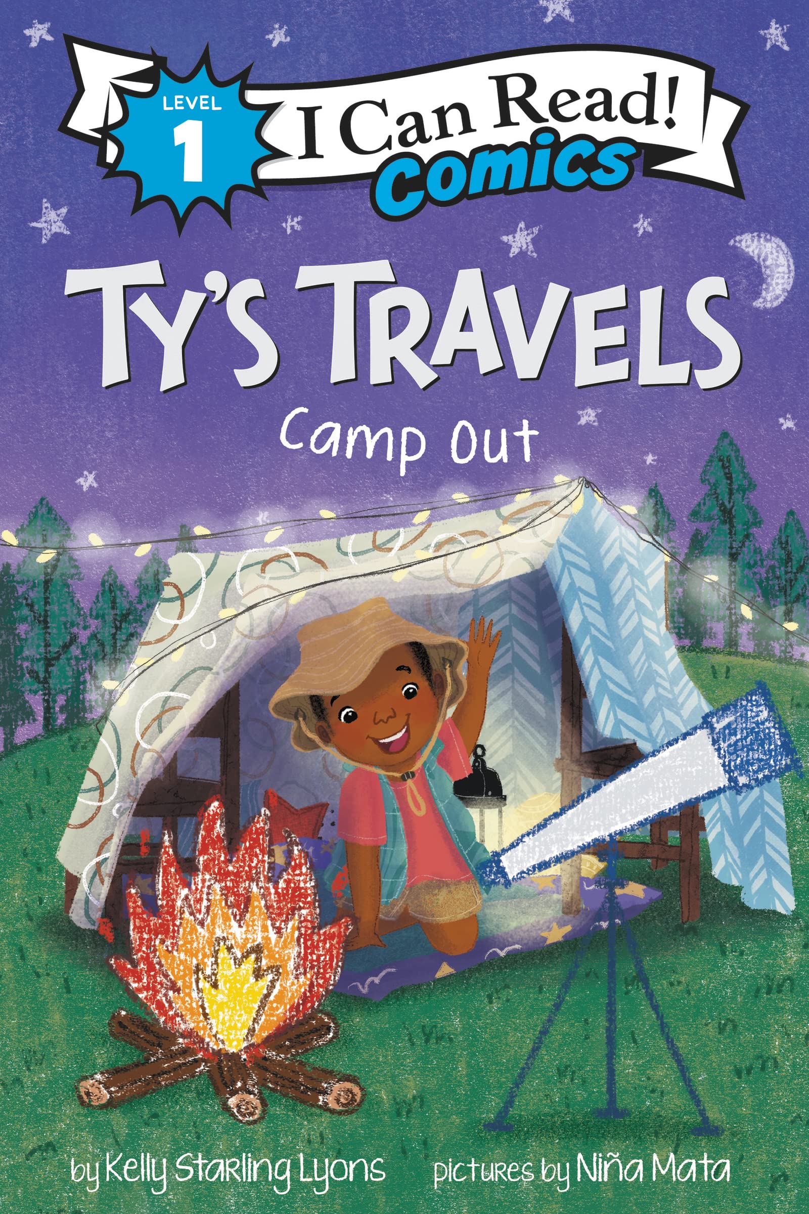 Ty'S Travels: Campout (I Can Read Comics Level 1),Used