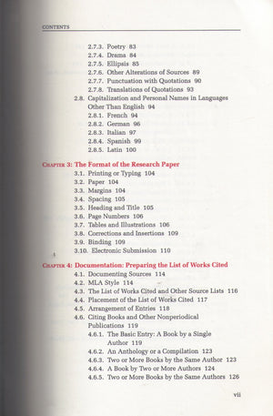 Mla Handbook for Writers of Research Papers,Used