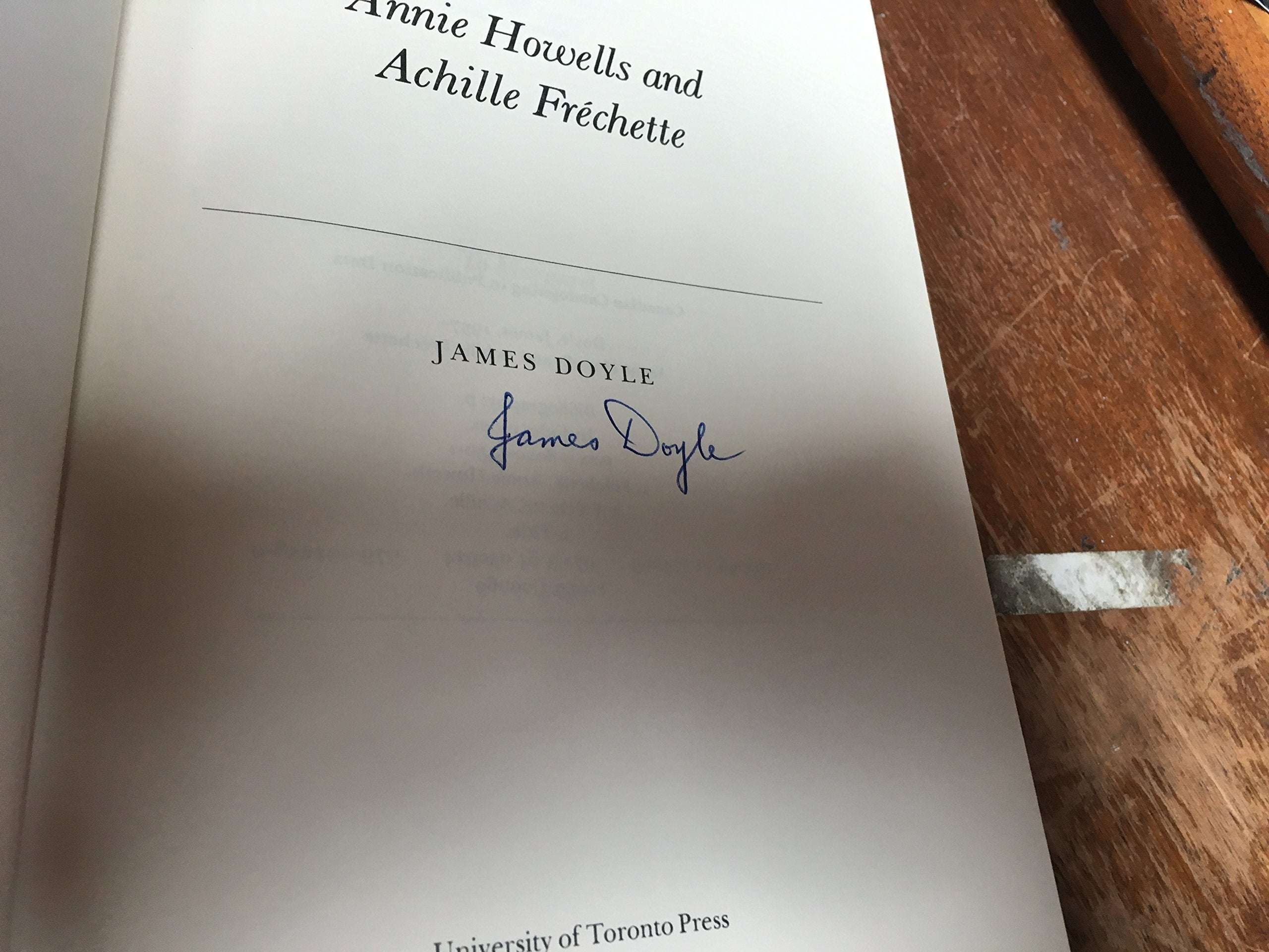 Annie Howells and Achille Frechette,Used