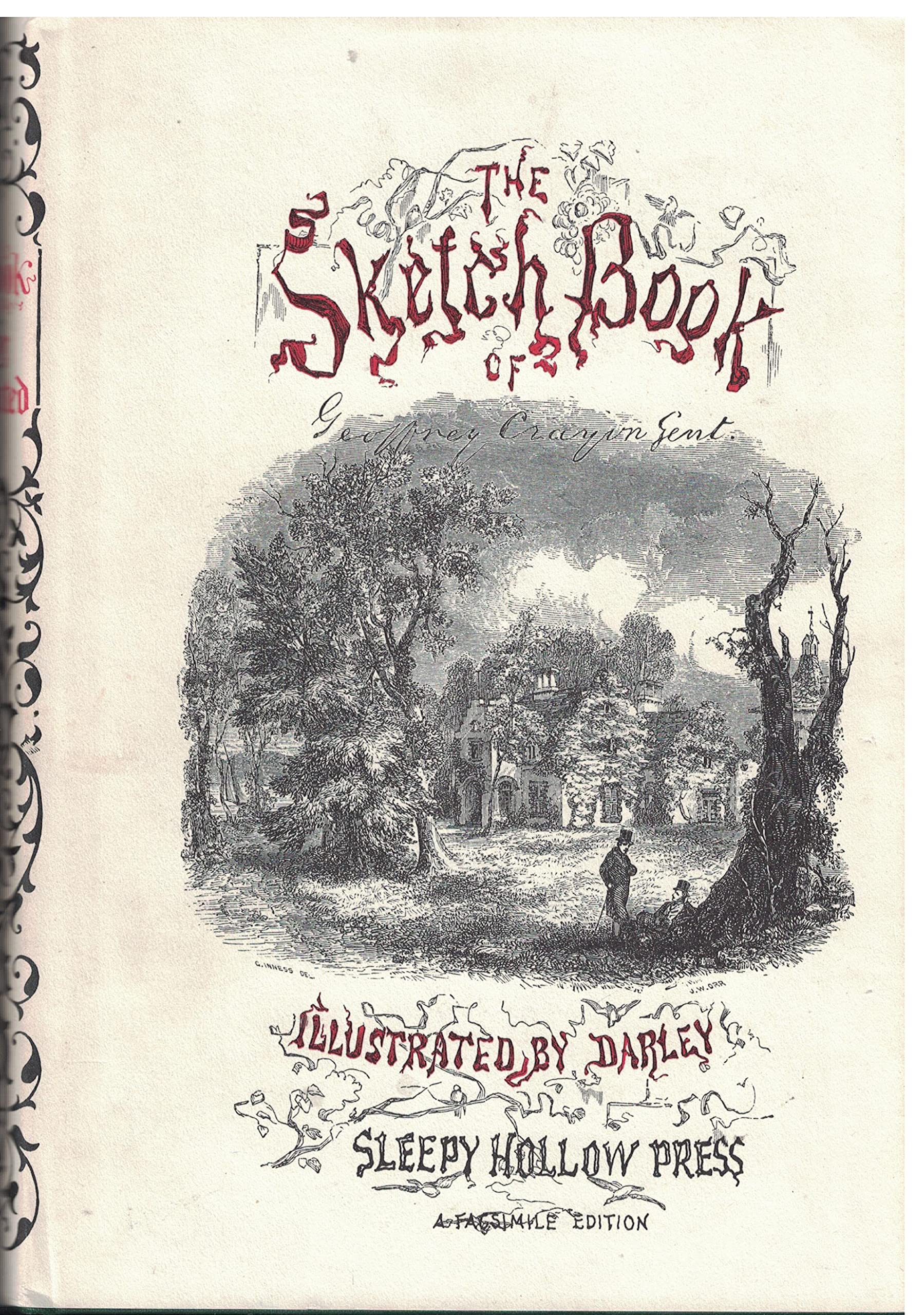 The Sketch Book Of Geoffrey Crayon,Used