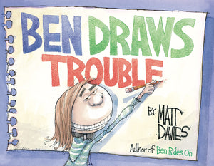 Ben Draws Trouble: A Picture Book,Used