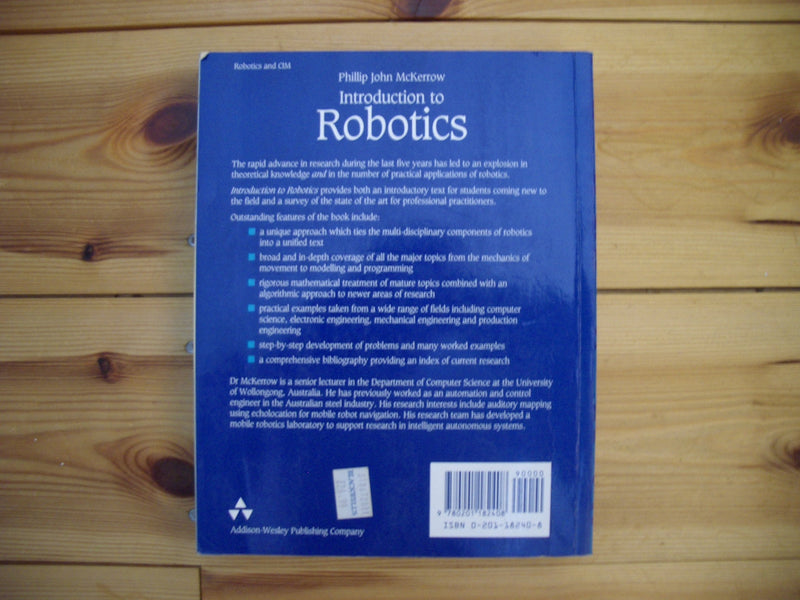 Introduction to Robotics (Electronic Systems Engineering Series),Used