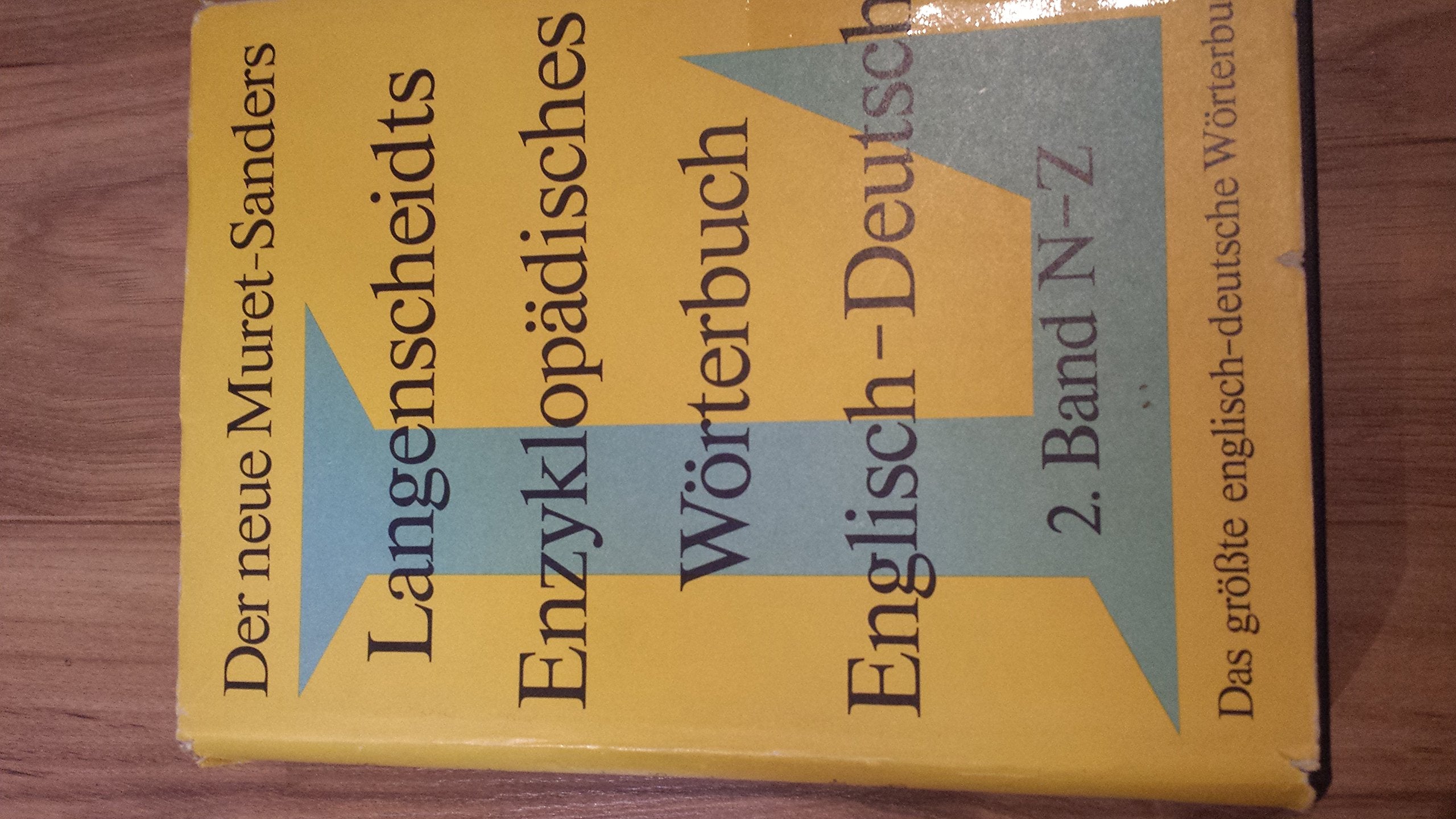 Langenscheidt Bilingual Dictionaries: Langenscheidt Encyclopaedic MuretSanders G/E Dictionary LZ (German Edition),Used
