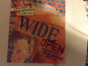 Wide Open: Inspiration & Techniques for Art Journaling on the Edge,Used