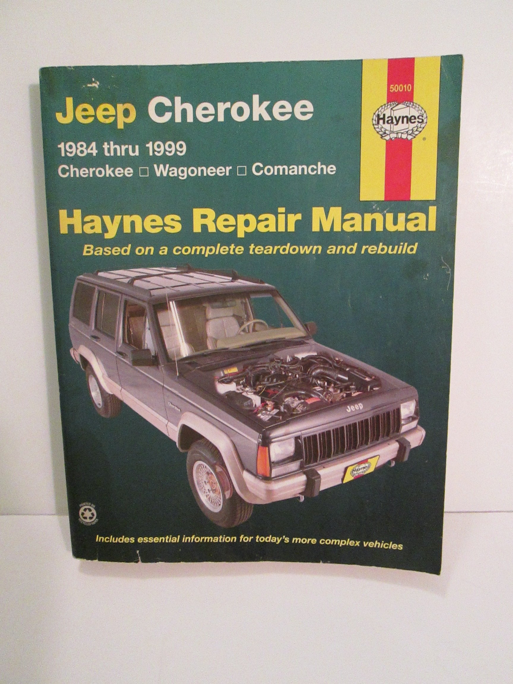 Haynes Jeep Cherokee 1984 Thru 1999,Used