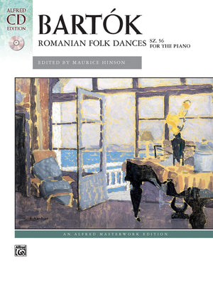 Bartk  Romanian Folk Dances, Sz. 56 for the Piano: Book & CD (Alfred Masterwork CD Edition),Used