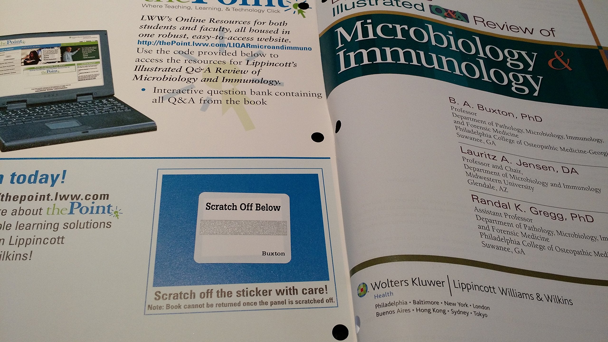 Lippincott's Illustrated Q & A Review of Microbiology & Immunology (Lippincott's Illustrated Reviews Series),Used