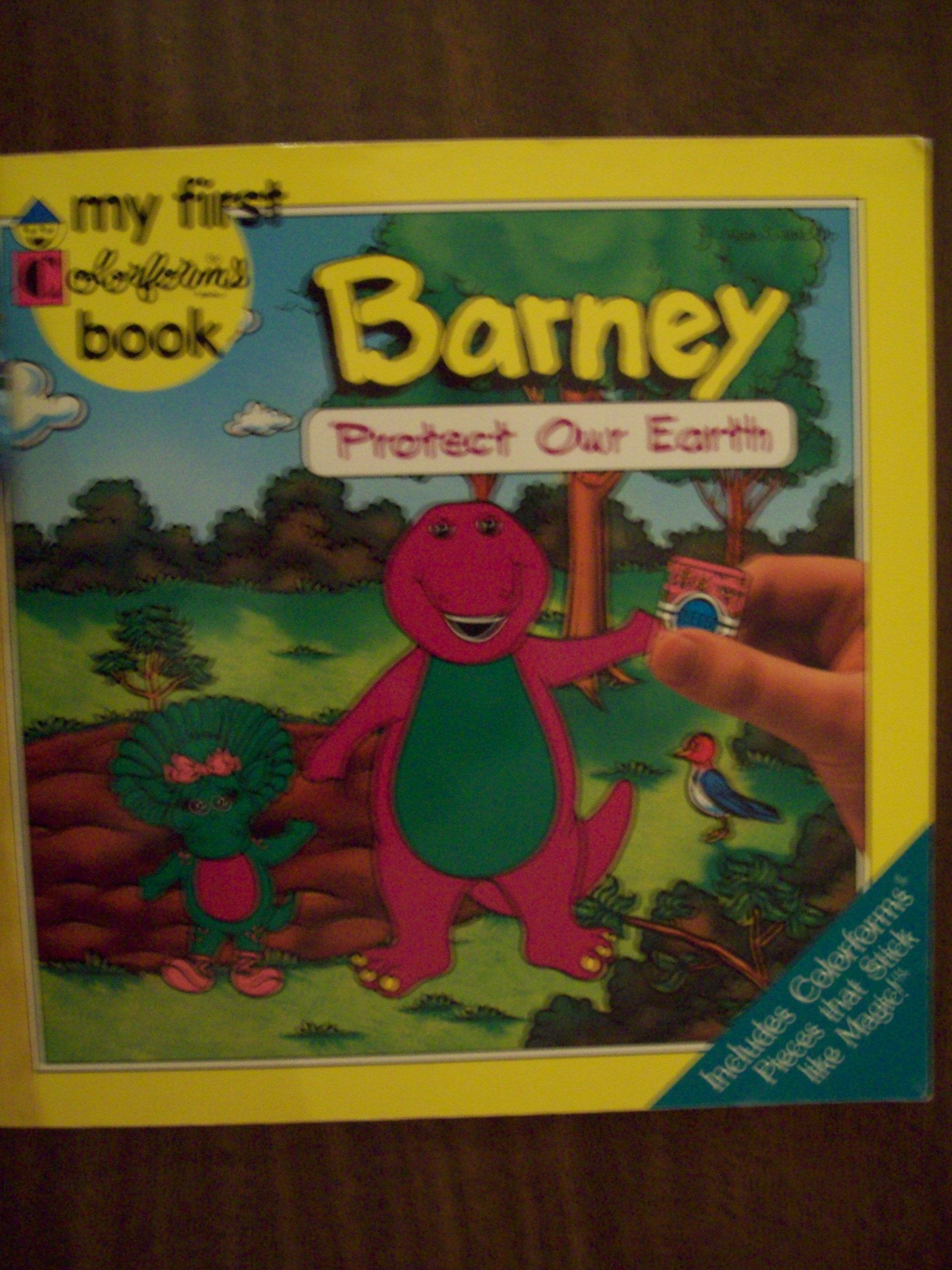 Barney: Protect Our Earth (My First Colorforms Book),Used