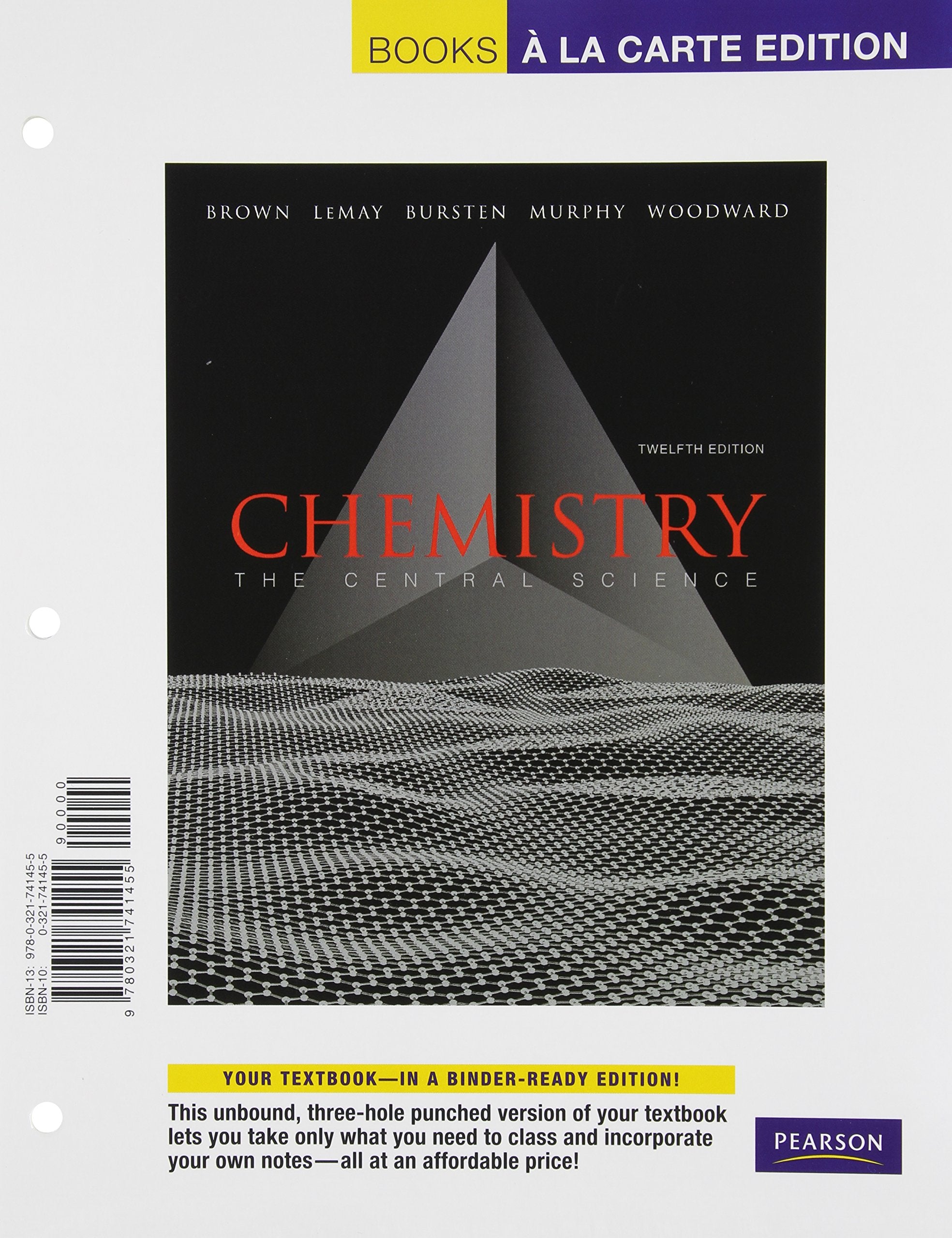 Books A la Carte for Chemistry: The Central Science (12th Edition),Used