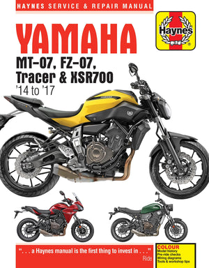 Yamaha MT07, '14'17: MT07 ('14'17), FZ07 ('15'17), MT07TR Tracer ('16'17), XSR700 ('15'17) (Includes Special Edition mo,Used