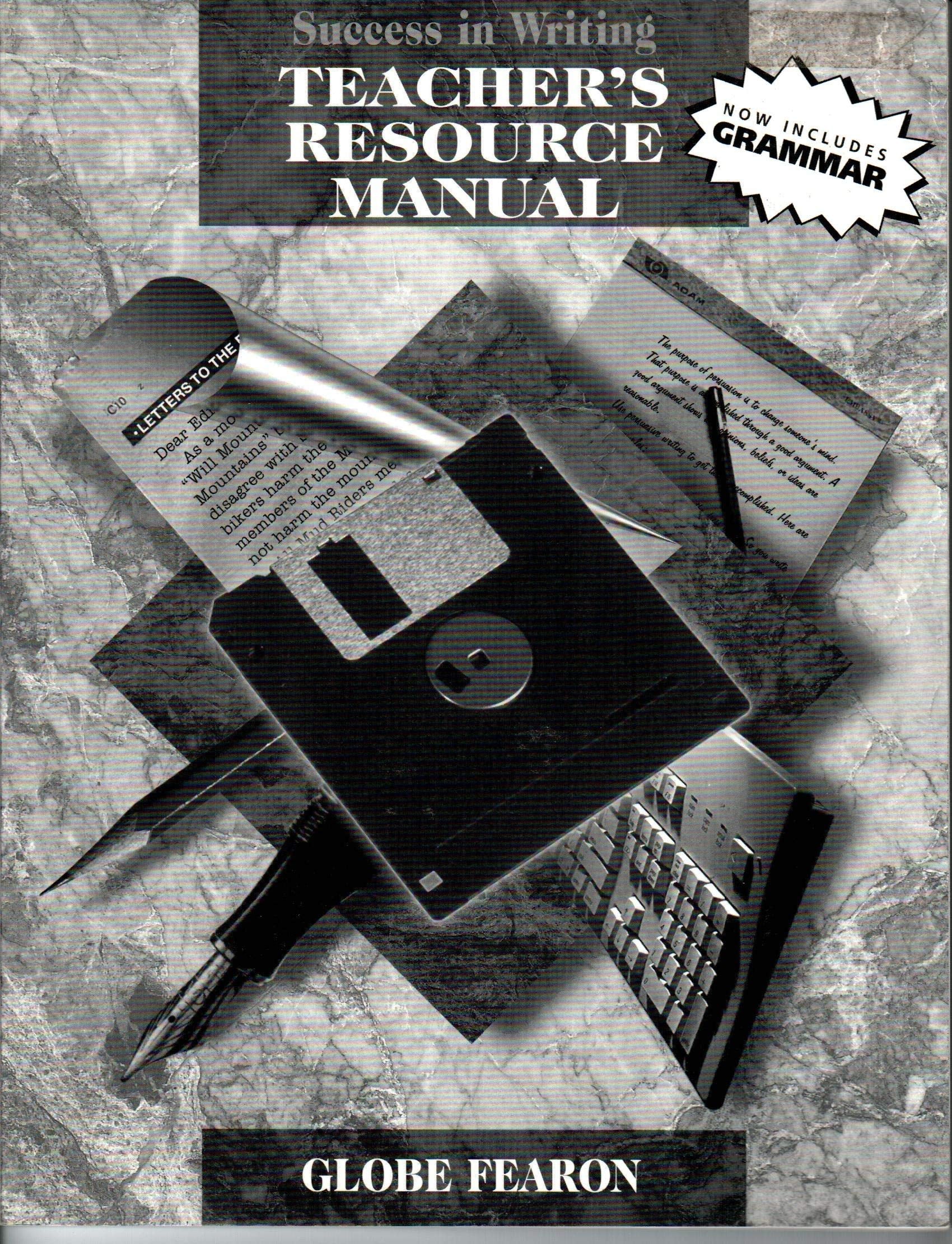 Success in Writing: Teacher Resource Manual,Used