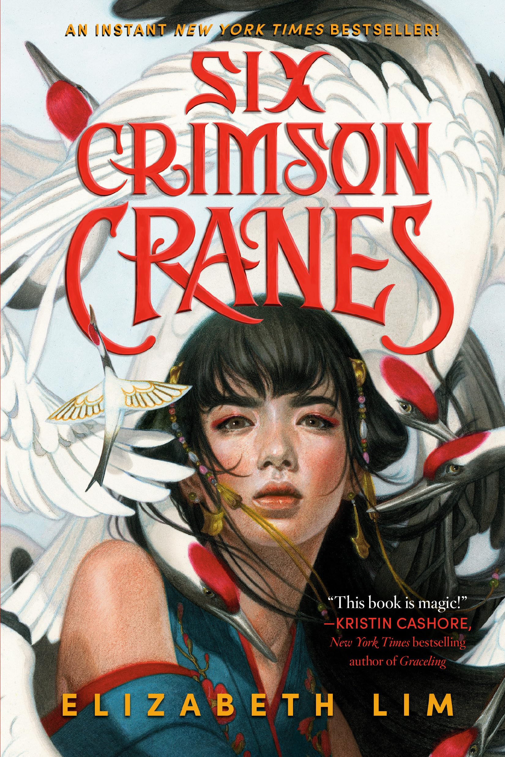 Six Crimson Cranes,New