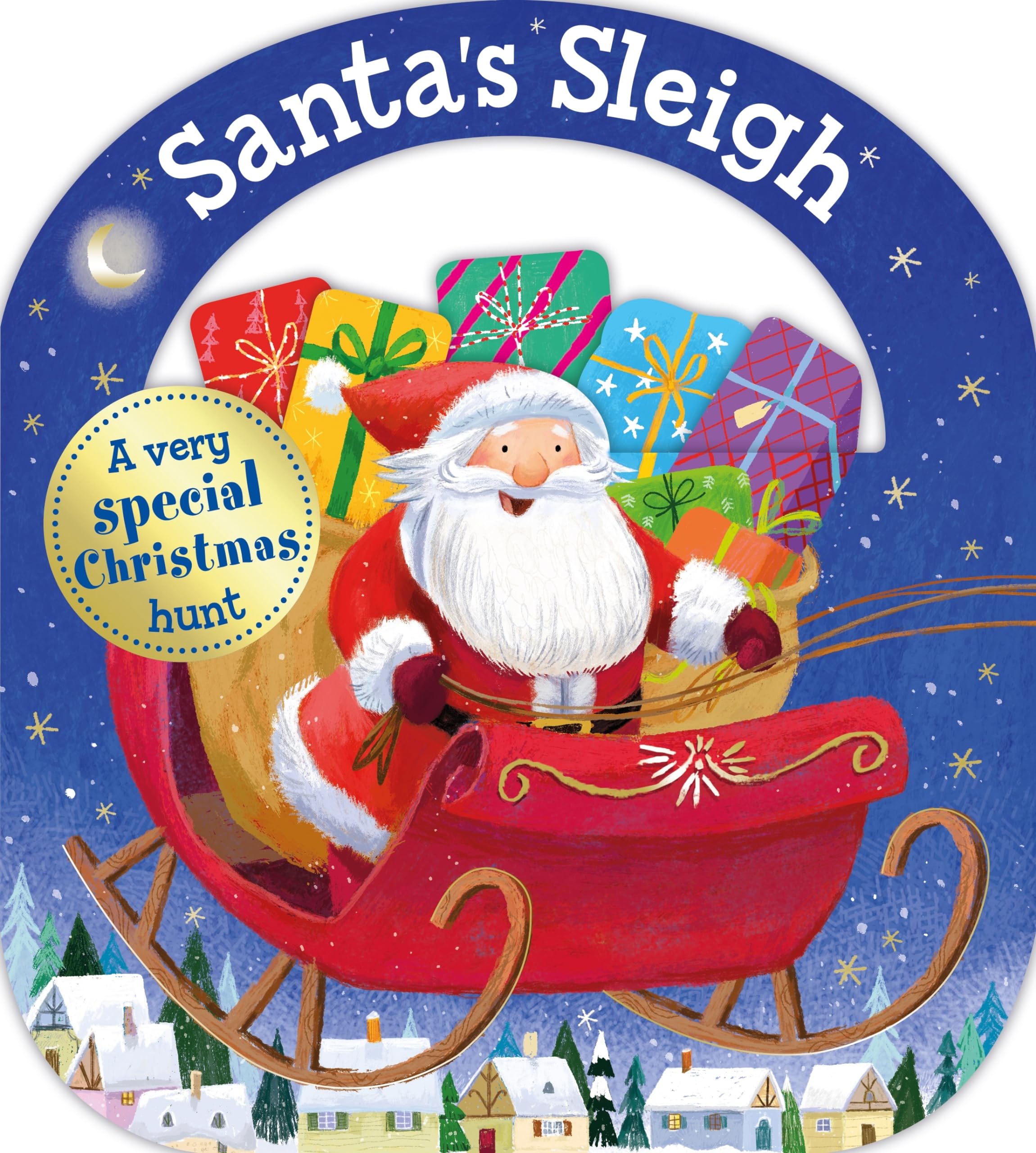 CarryAlong Tab Book: Santa's Sleigh,Used