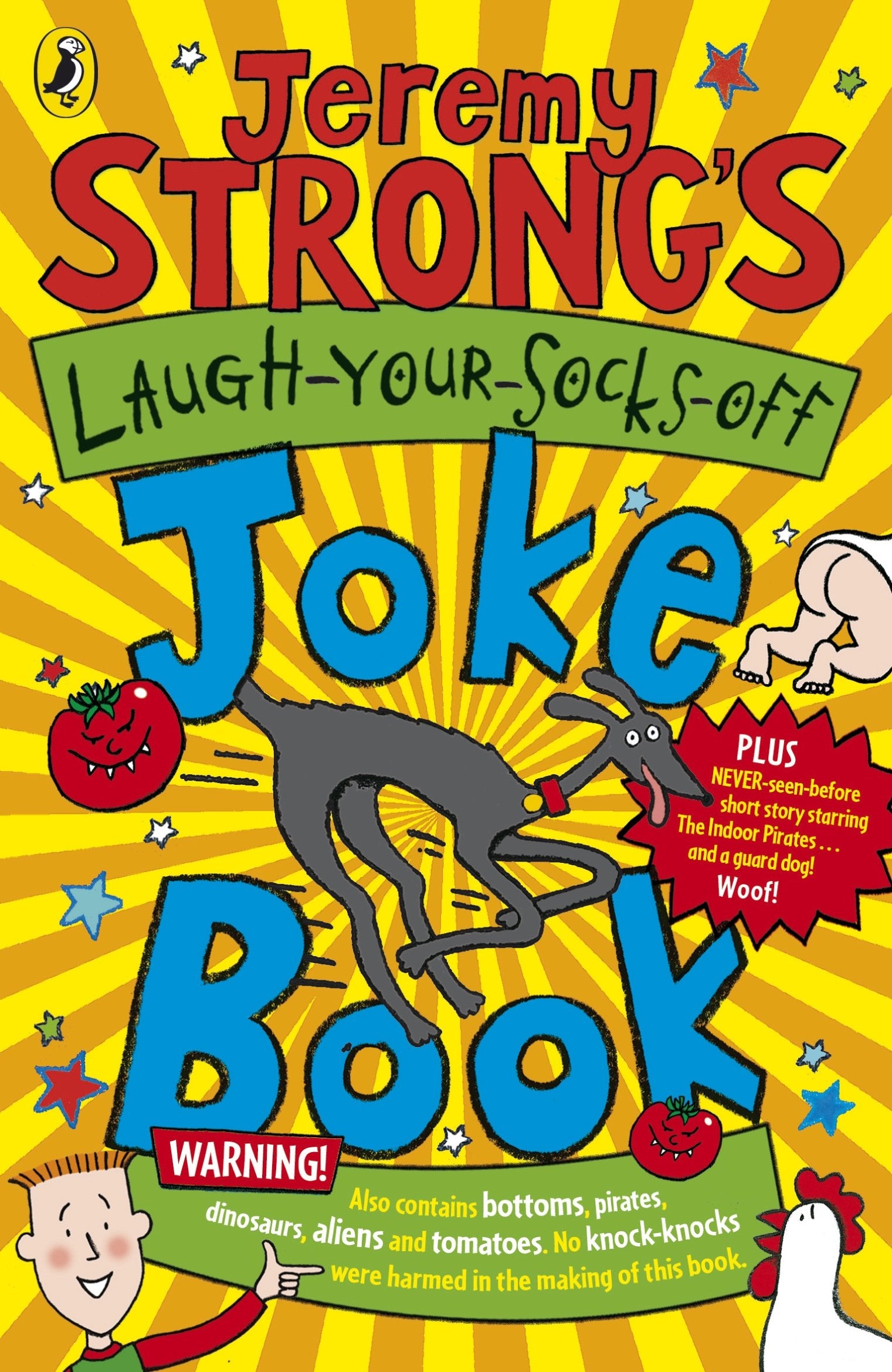Jeremy Strongs Laugh Your Socks Off Joke Book,Used