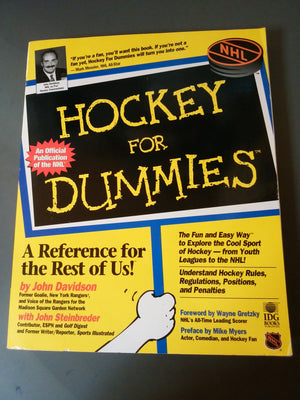Hockey For Dummies? (Hockey For Dummies, 1St Ed),New