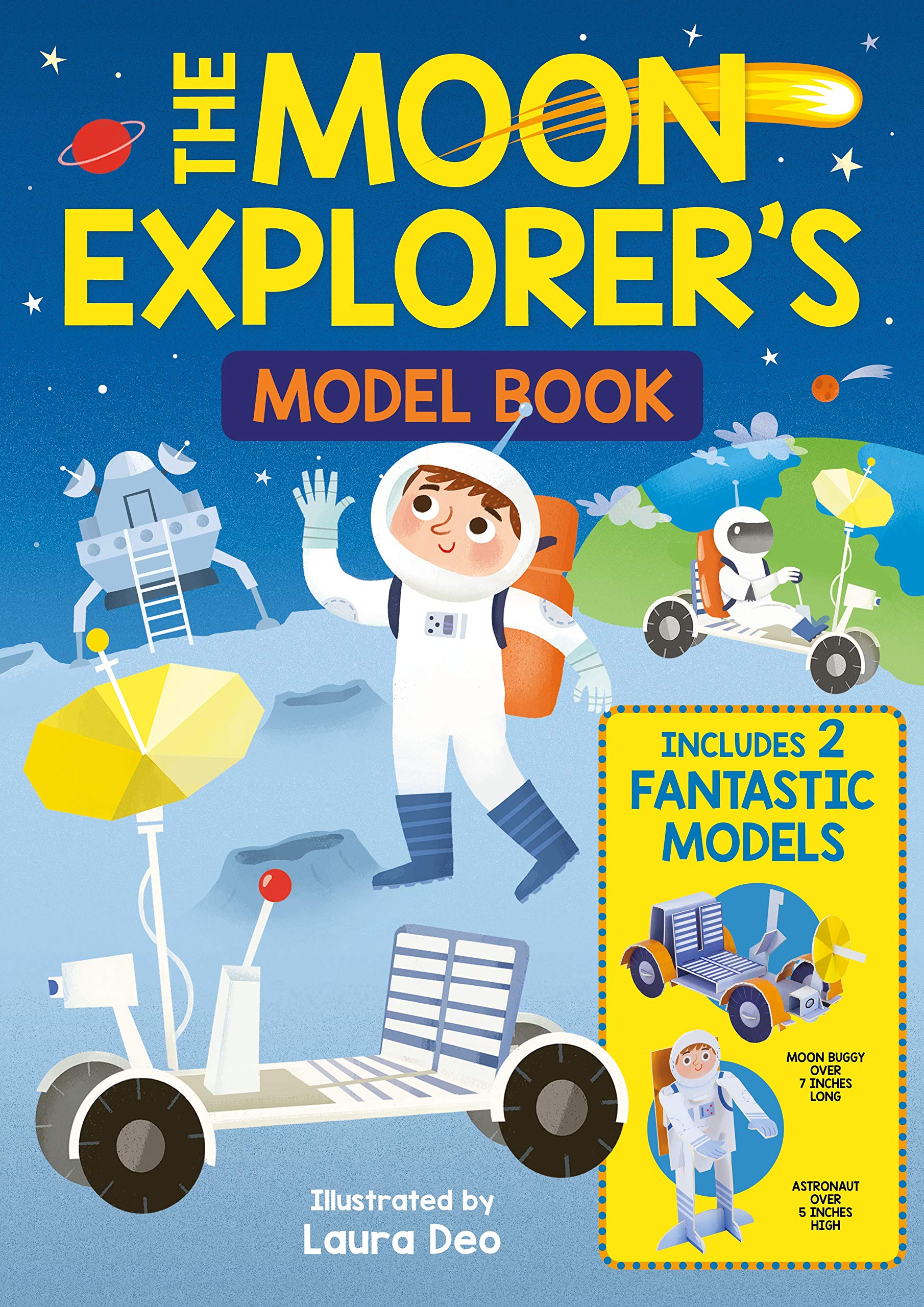 The Moon Explorer's Model Book: Includes 2 Fantastic Models,Used