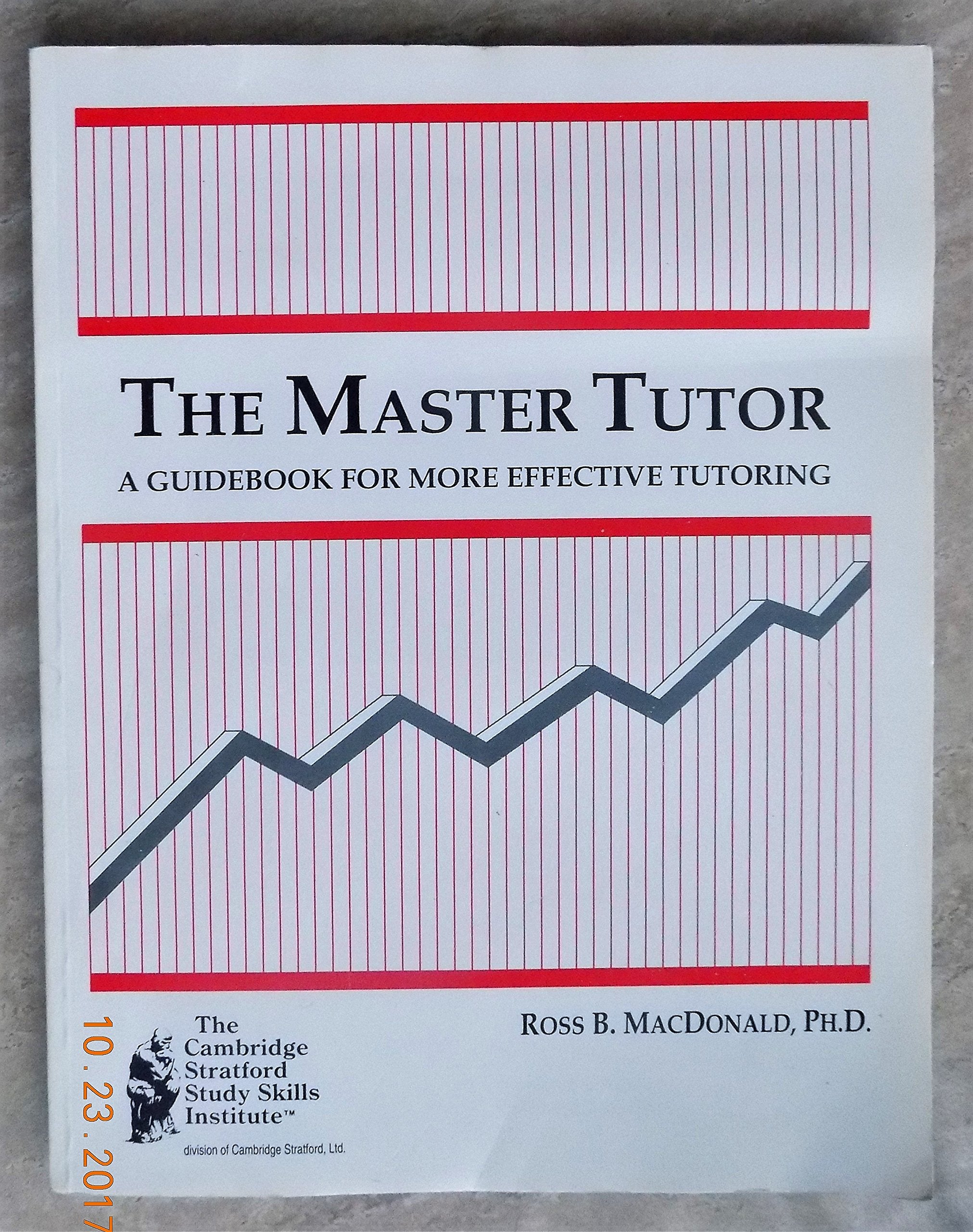 The Master Tutor: A Guidebook For More Effective Tutoring,Used